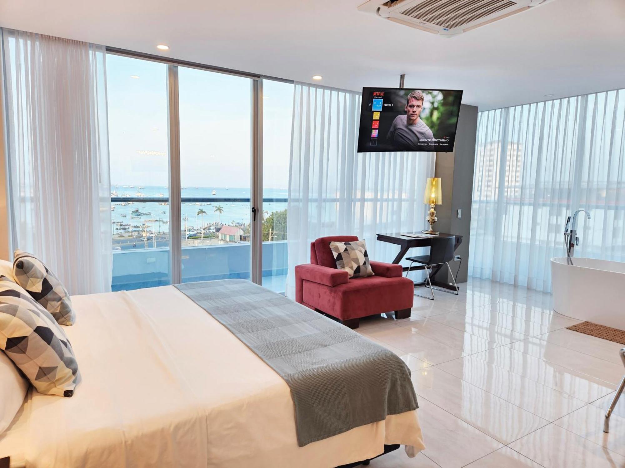 Hotel Perla Spondylus 만타 외부 사진